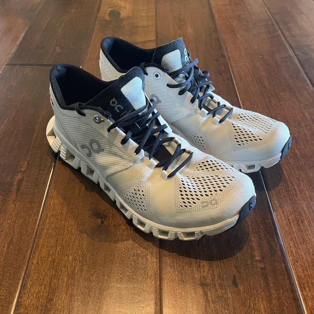 On cloud running shoes